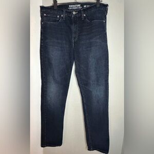 Signature by Levi Strauss Blue Jeans Men Size 34 x 32
